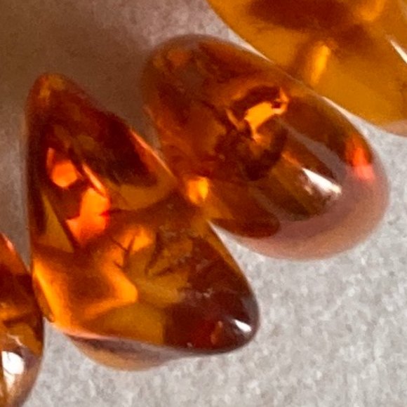 Bracelet Genuine Amber Stretch One Size Fits All Unisex Jewelry Women's Men's - Picture 10 of 11